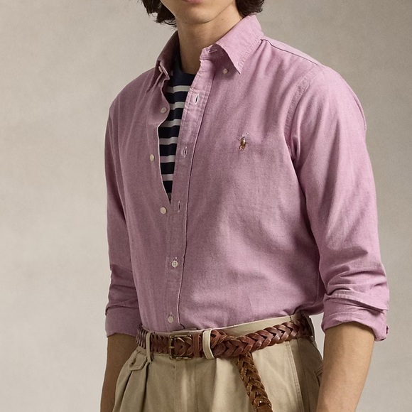 Polo Ralph Lauren Other - Polo Ralph Lauren Oxford long sleeve woven button down shirt crimson red large T